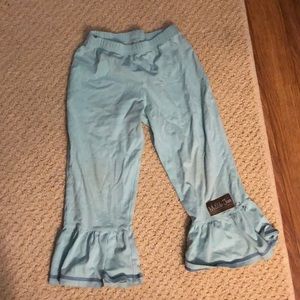 Matilda Jane Ruffle pants. Little girls